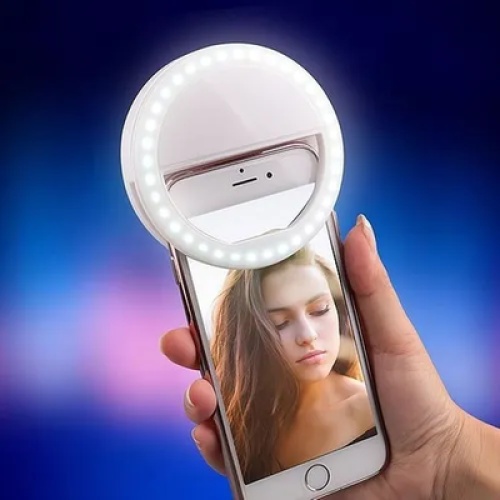 Aro de luz selfie
