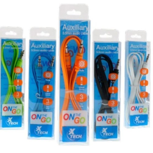 Cable auxiliar 3.5mm plus a plus